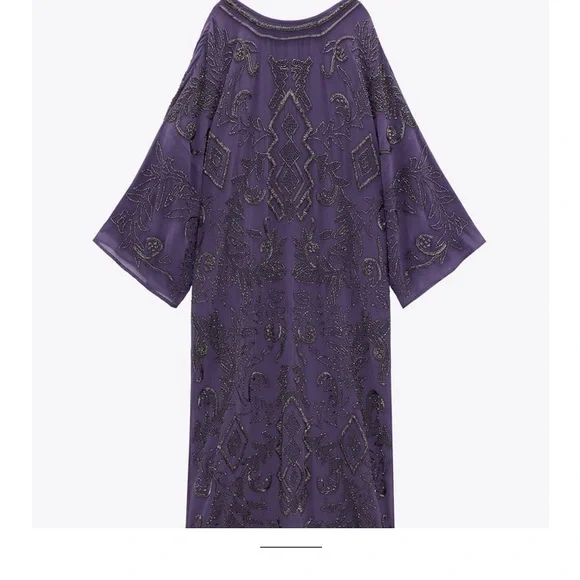 Zara beaded Tunic Dress - Picture 6 of 12